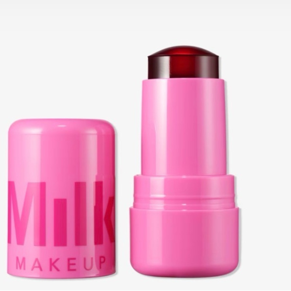 Chill Milk Makeup Cooling Water Jelly Tint Burst : Poppy Pink Blush + Lip Stain